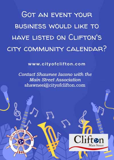 Clifton Community Calendar