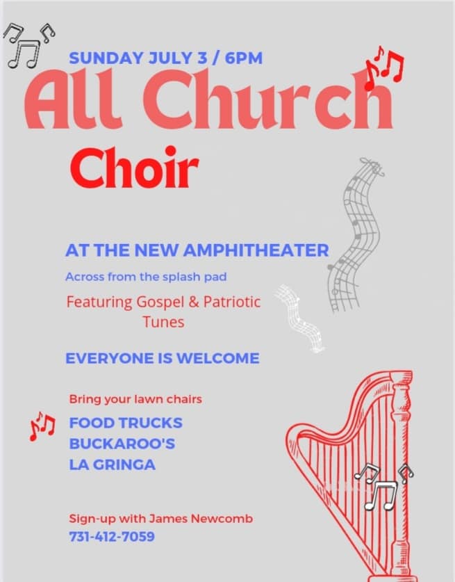 All Church Choir for Gospel and Patriotic Singing