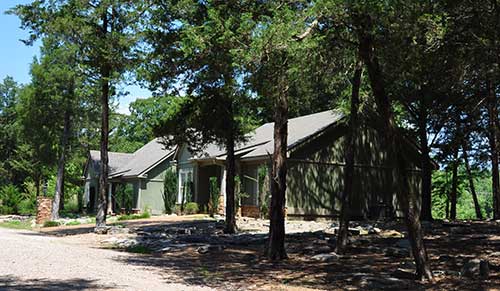 Two of the cabins available